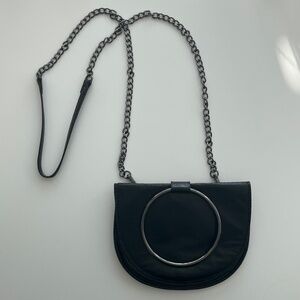 Trouvé Clutch Crossbody Bag Purse Black